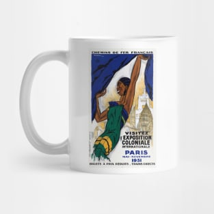 Exposition Paris 1931 France Vintage Wall Art Mug